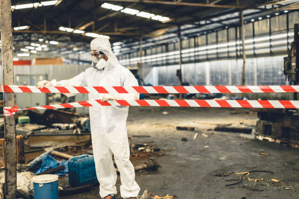 Professional Biohazard technician working in Alton, IA